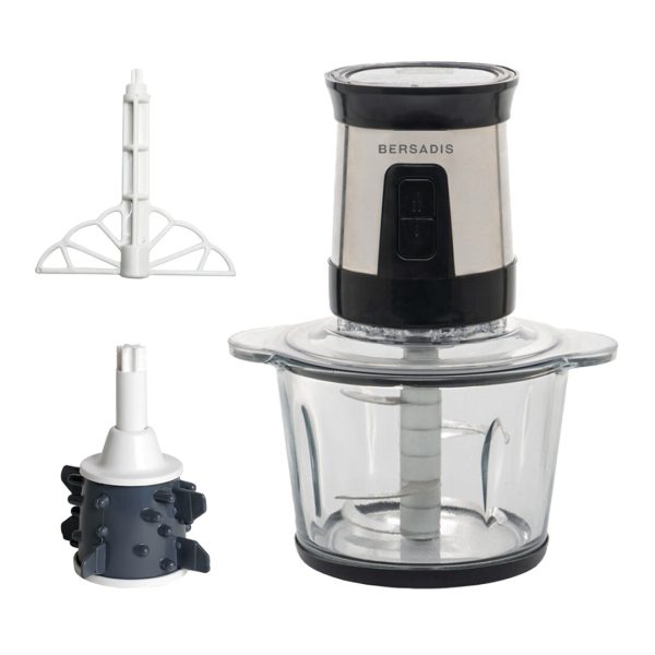 خردکن پیرکس گیربکسی 4 و 6 تیغه با همزن و پوست کن